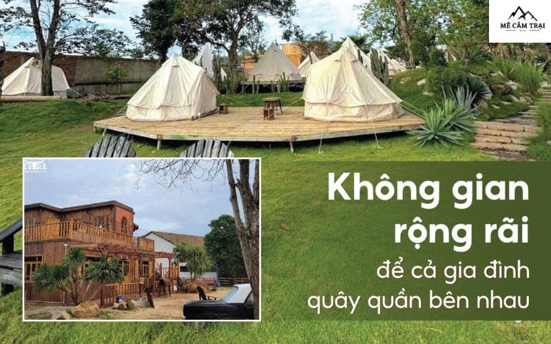 Thiết kế lều tại Savora Farm và Glamping